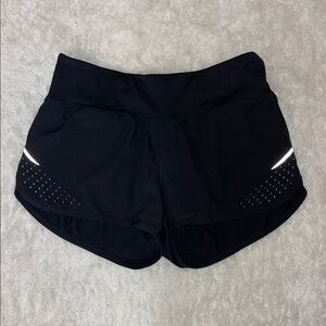 Women's Black Athletic Shorts